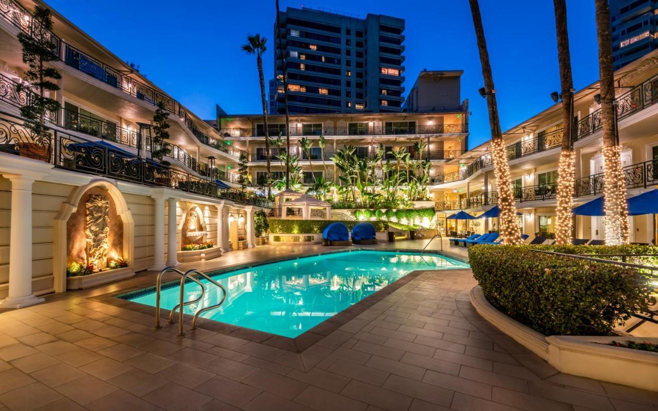 Beverly Hills Plaza Hotel & Spa Лос-Анджелес Экстерьер фото